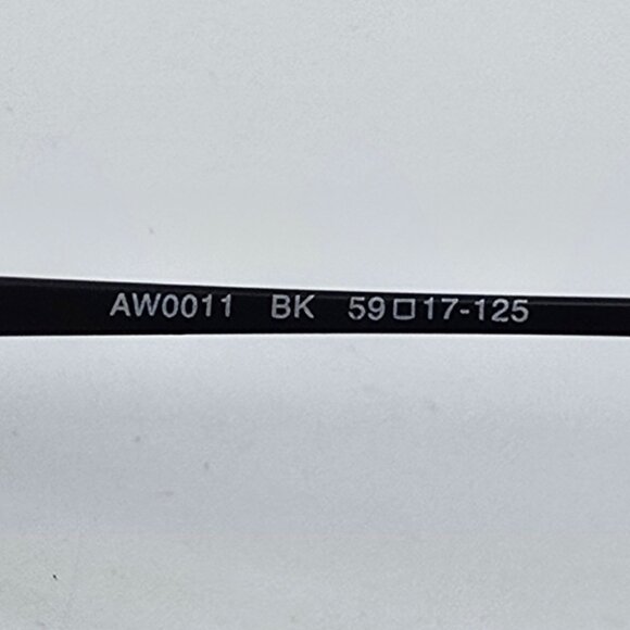 Aztec Wraps Collection AW0011 Black Eyeglasses Frame w/ Flexhinge 59-17-125 - Picture 10 of 14